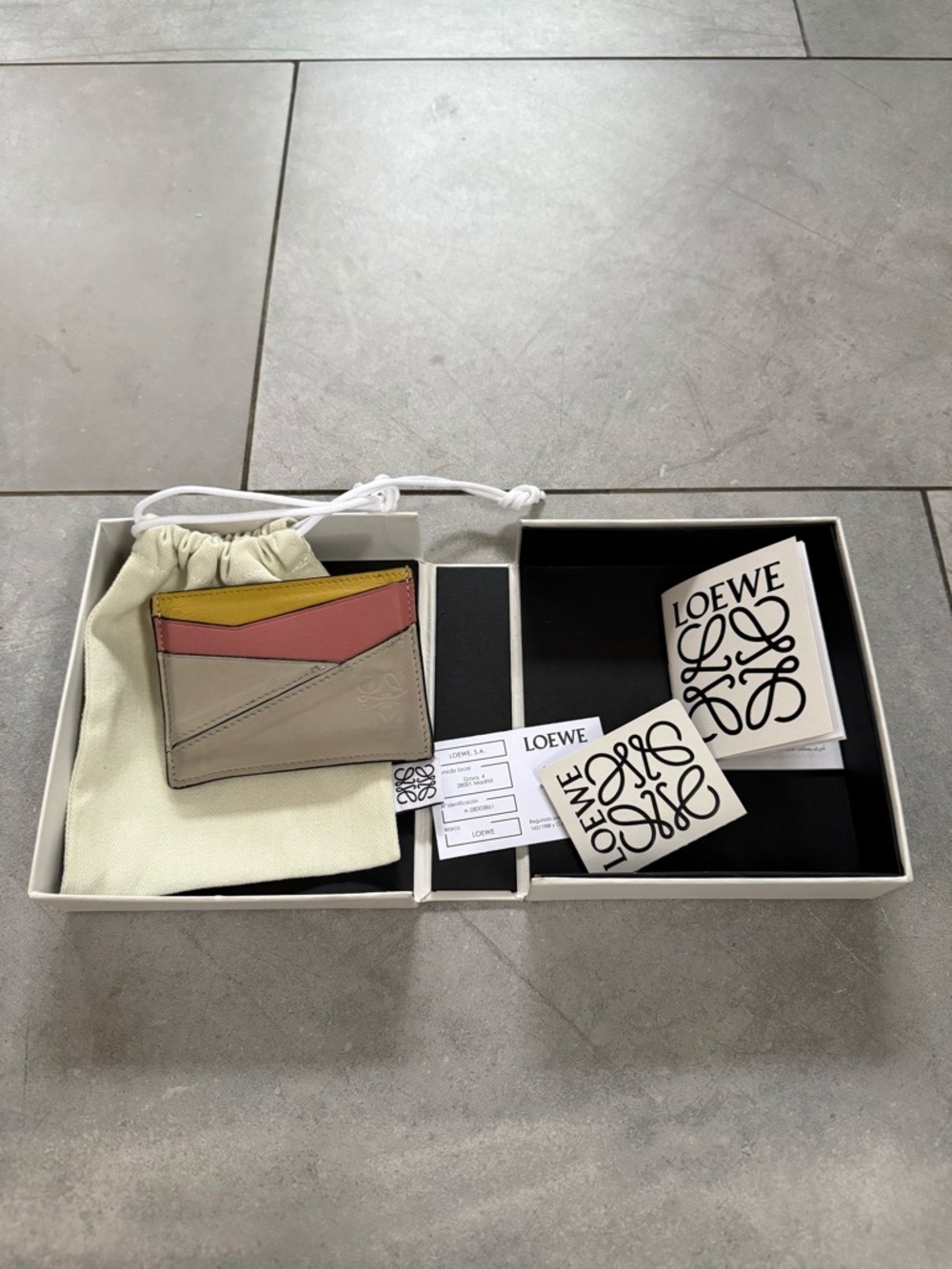 Loewe Puzzle Card Case